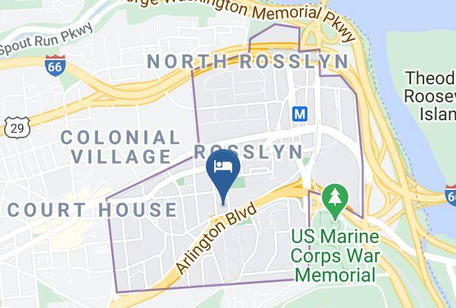 Arlington - The Inn Of Rosslyn Maps