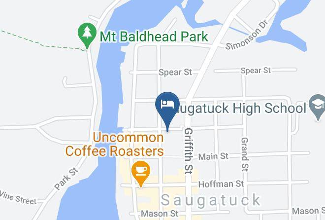The Inn Of Saugatuck Map