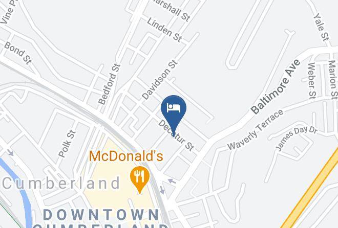 Allegany - The Inn On Decatur Maps