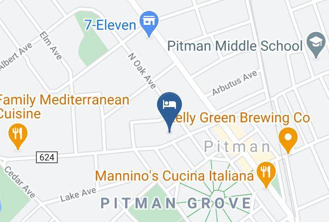 Gloucester - The Inn On Holly Bed And Breakfast Maps