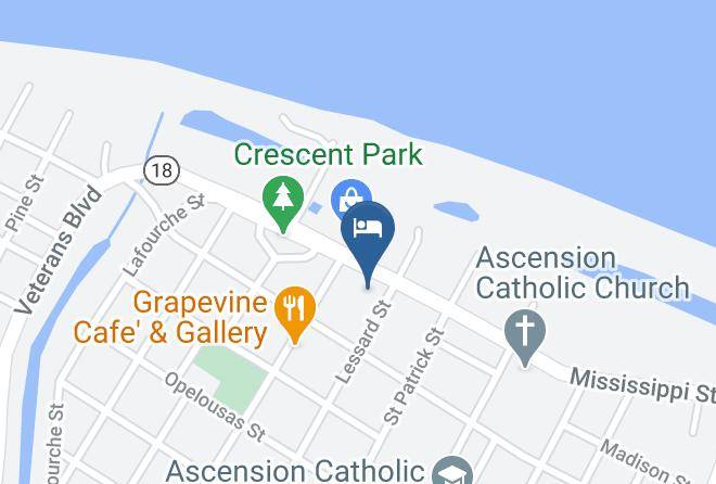 Ascension Par - The Inn On The River Maps