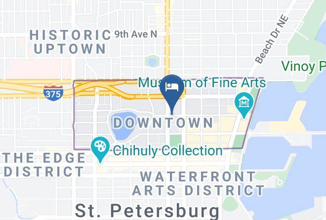 Pinellas - The Inn On Third Maps