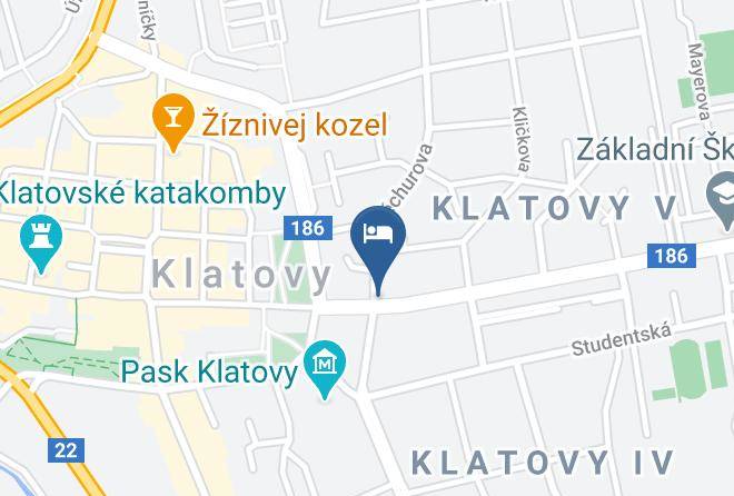 Klatovy - The Inn Pension Poprda Maps