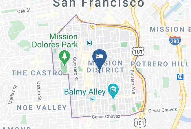San Francisco - The Inn San Francisco Maps