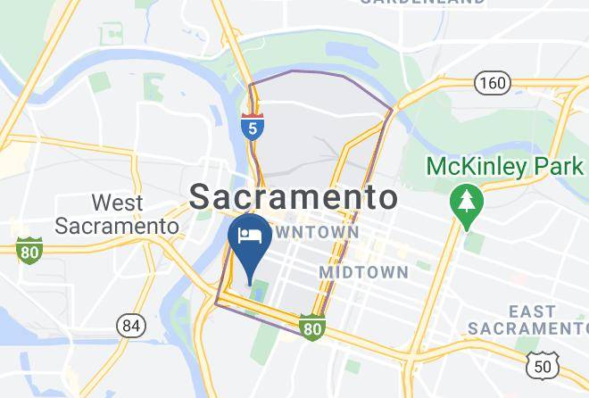 Sacramento - The Inn & Spa At Parkside Maps