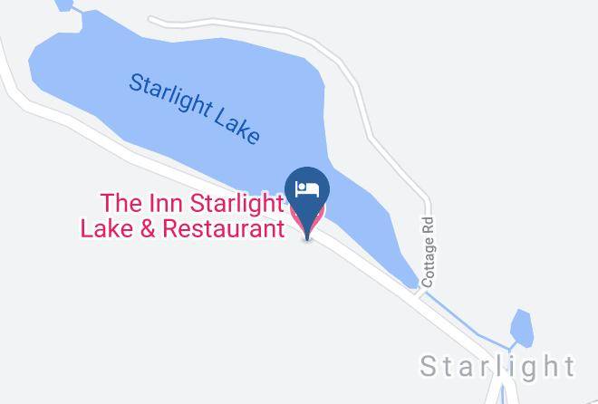Wayne - The Inn Starlight Lake & Restaurant Maps