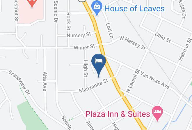 Jackson - The Iris Inn Bed And Breakfast Maps