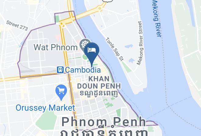 Doun Penh - The Irish D' Embassy Maps