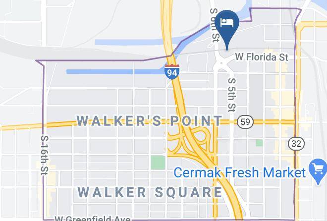 Milwaukee - The Iron Horse Hotel Maps