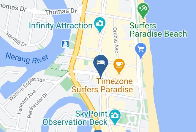 Gold Coast - The Island Gold Coast Maps