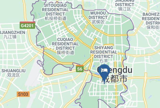 Chengdu - The Island Hotel Maps