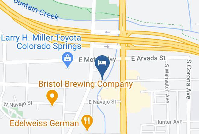 El Paso - The Ivywild Lodge Maps