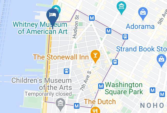 New York - The Jane Hotel Maps