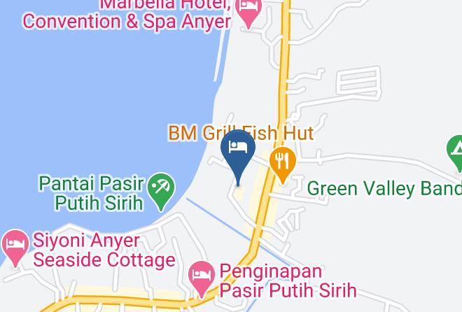 Serang Regency - The Jayakarta Hotel Anyer Maps
