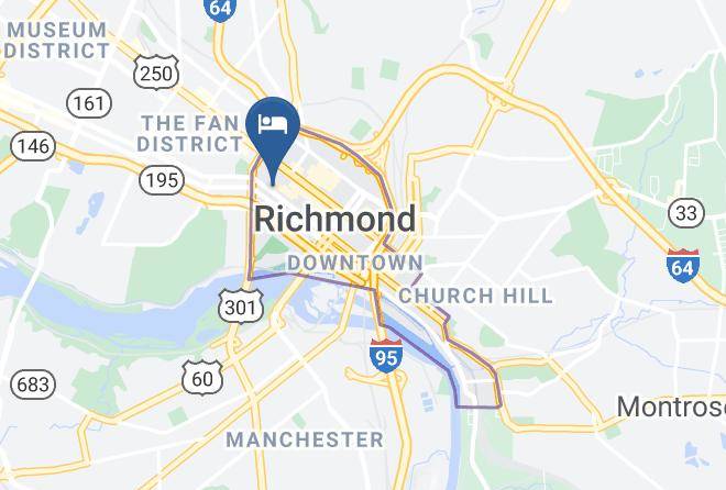 Richmond City - The Jefferson Hotel Maps