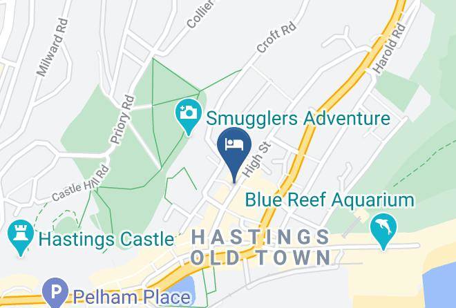 East Sussex - The Jenny Lind Inn Maps