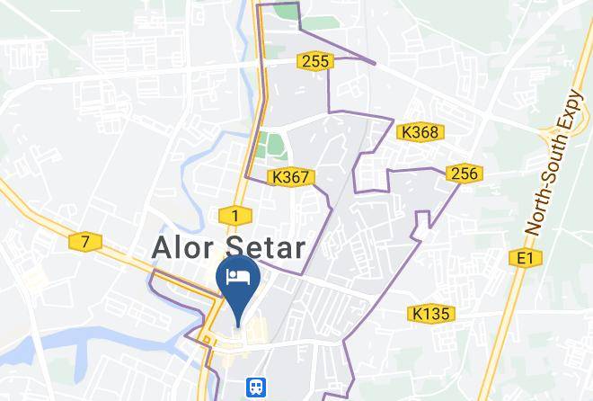 Daerah Kota Setar - The Jerai Hotel Alor Setar Maps