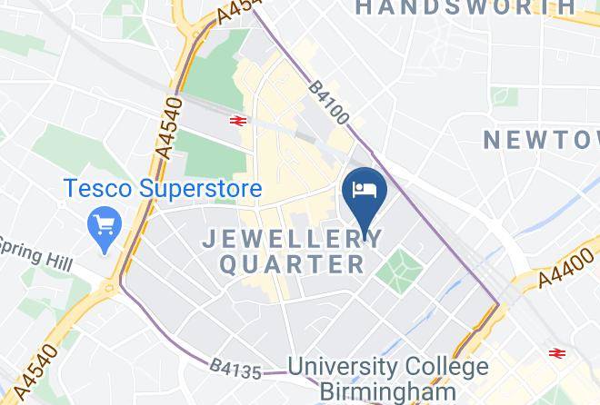Birmingham - The Jewellery Suites Maps