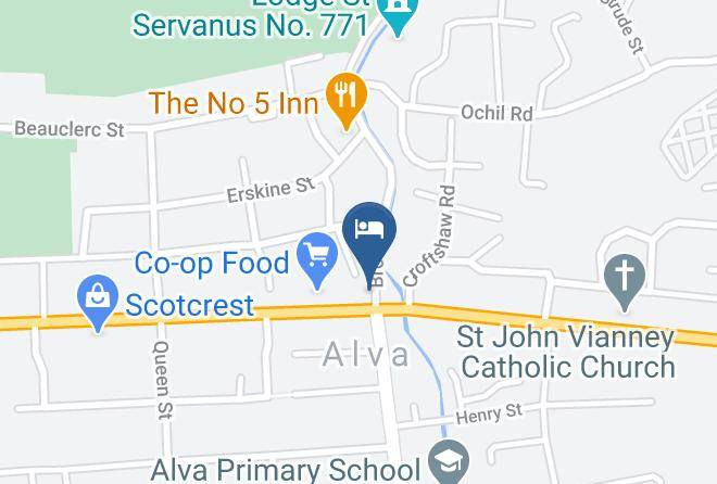 Clackmannanshire - The Johnstone Arms Hotel Maps