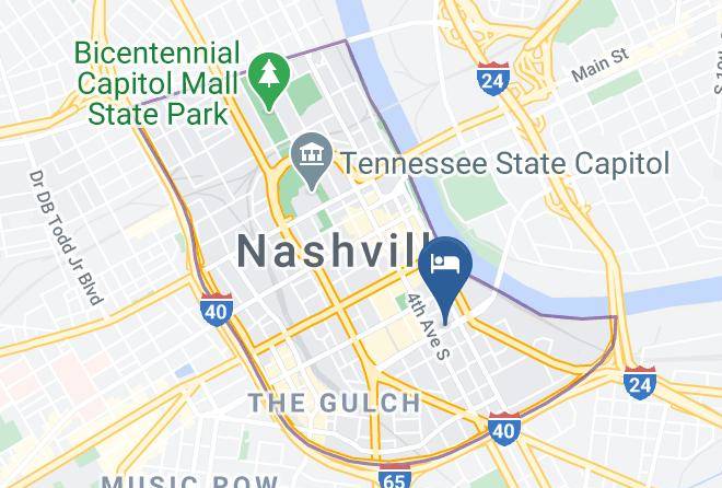 Davidson - The Joseph A Luxury Collection Hotel Nashville Maps