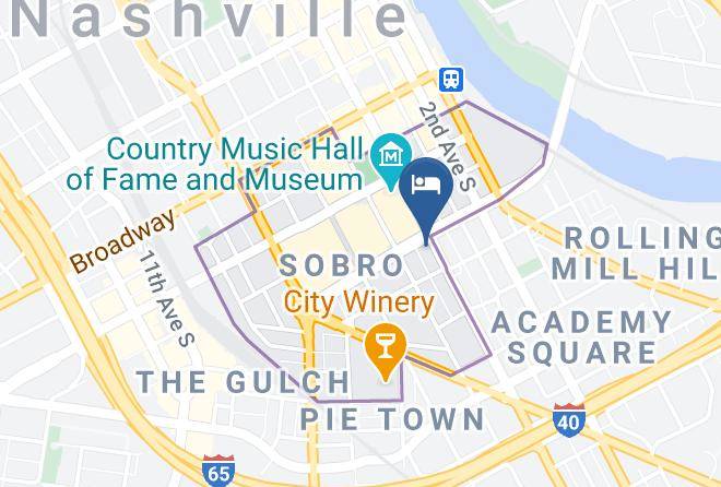 Davidson - The Joseph A Luxury Collection Hotel Nashville Maps