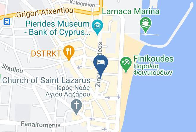 Larnaca - The Josephine Boutique Hotel Maps