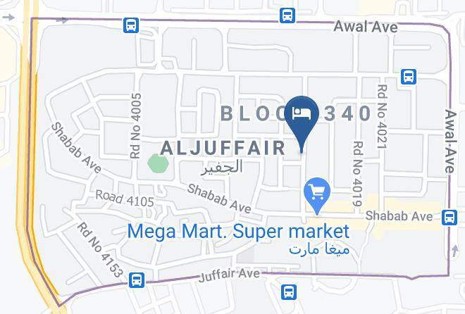 Manama - The Juffair Grand Hotel Maps