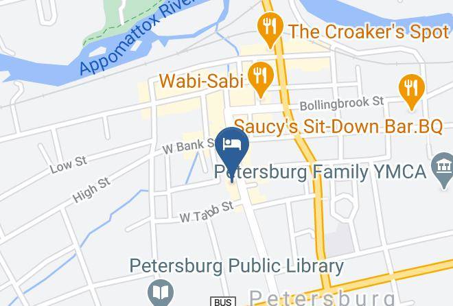 Petersburg City - The Jury's Inn Maps
