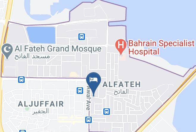 Manama - The K Hotel Maps