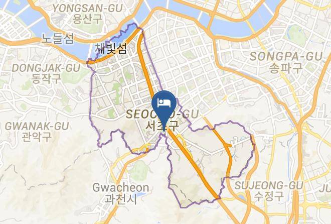 Seochogu - The K Hotel Seoul Maps
