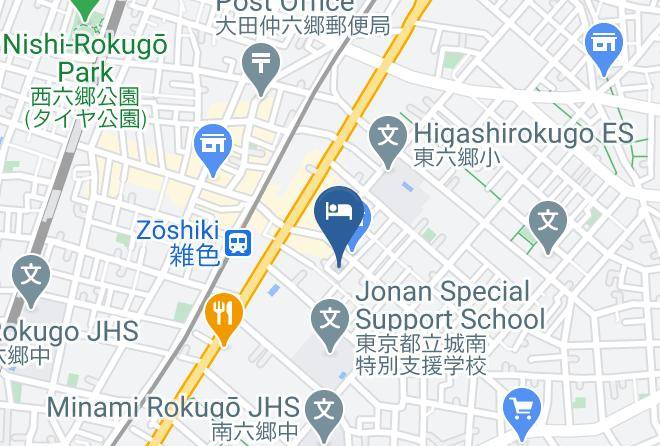 Ota Ward - The Canaan Hotel Maps