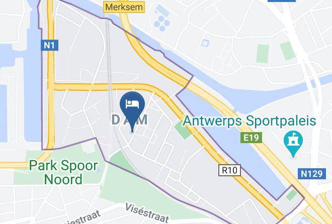 Antwerp - The Kaoz Luxury Loft Maps