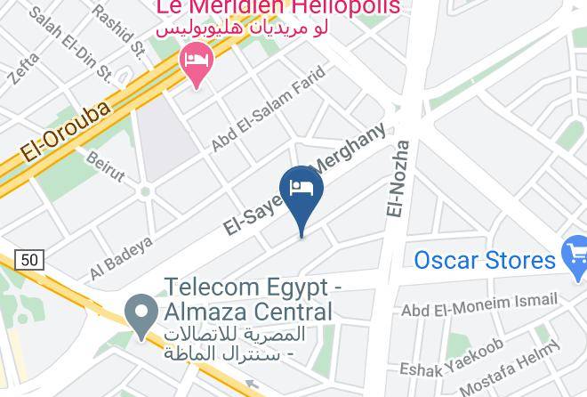 Cairo - The Karvin Hotel Maps
