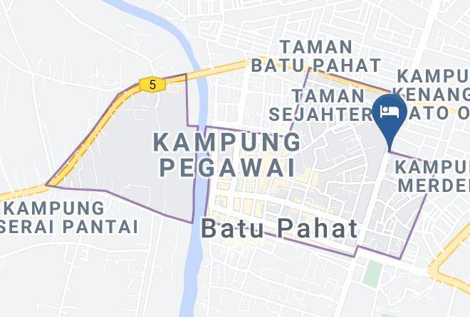 Daerah Batu Pahat - The Katerina Hotel Maps