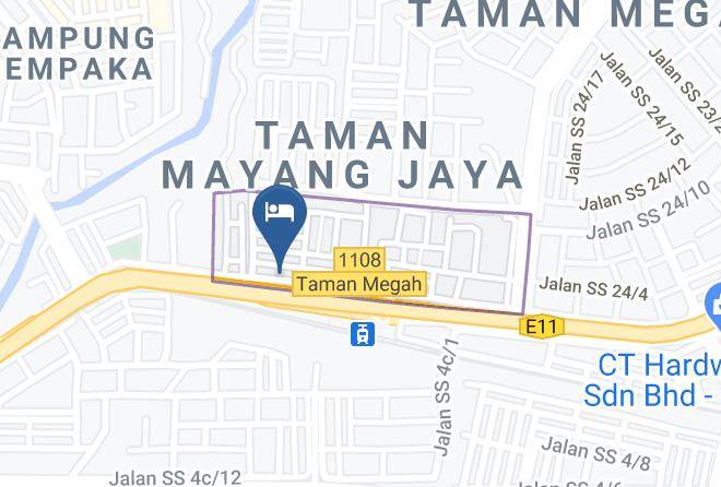 Petaling - The Katil Kelana Jaya 117b Maps