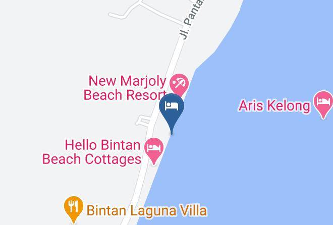 Bintan Regency - The Kelong Trikora Resort Bintan Island Maps