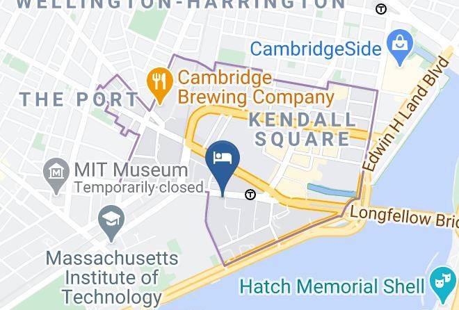 The Kendall Hotel Map