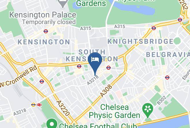 London - The Kensington Hotel Maps