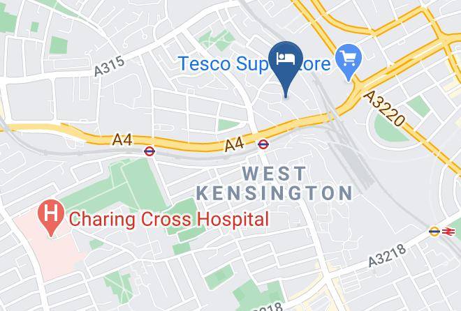 London - The Kensington Mornington Mansion Maps