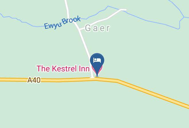 Powys - The Kestrel Inn Maps