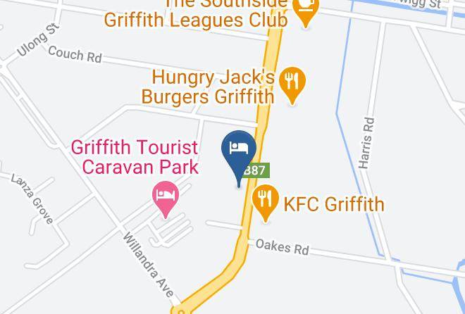 Griffith - The Kidman Wayside Inn Maps