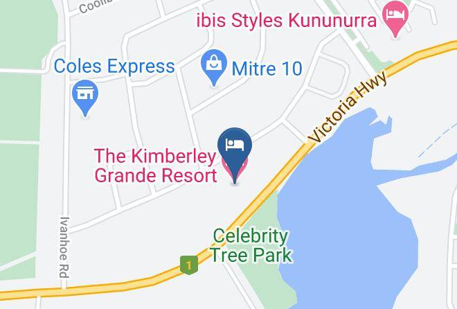 Wyndham East Kimberley - The Kimberley Grande Resort Maps