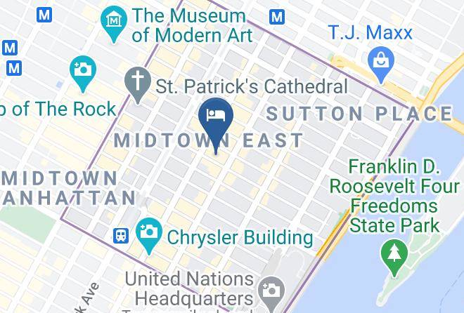 New York - The Kimberly Hotel Maps