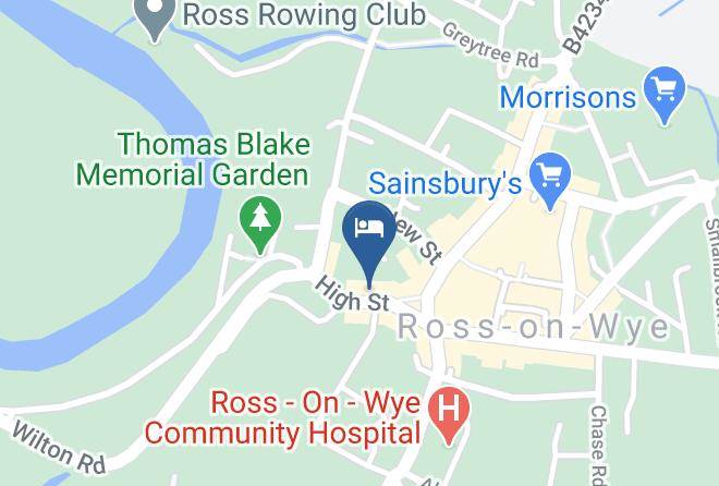 Herefordshire - The King's Head Hotel Maps