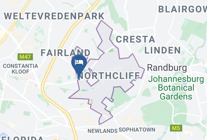 City Of Johannesburg - The King's Lodge On 14th Maps
