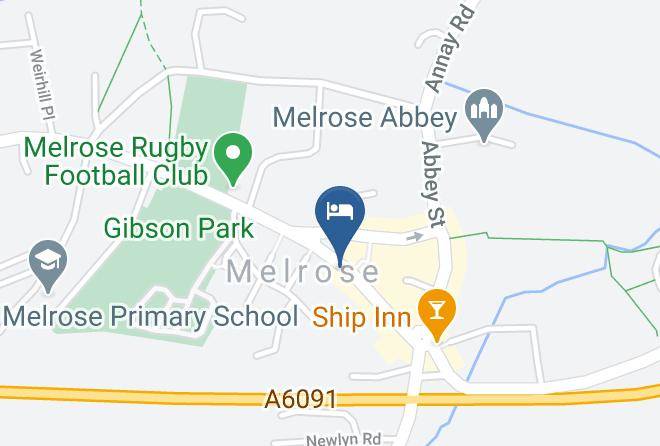 Scottish Borders - The Kings Arms Hotel Maps