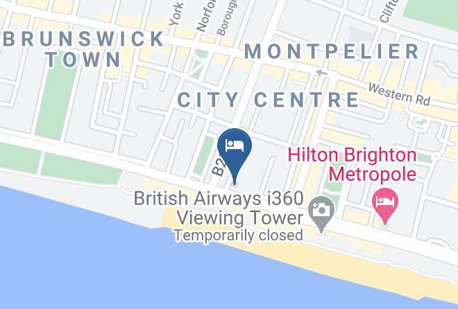 Brighton And Hove - The Kings Hotel Maps
