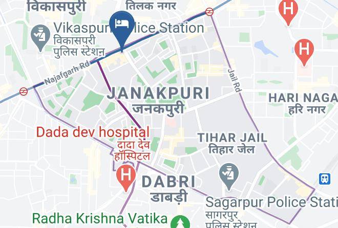 New Delhi - The Kings Hotels Maps