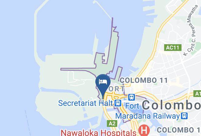 Colombo - The Kingsbury Colombo Maps