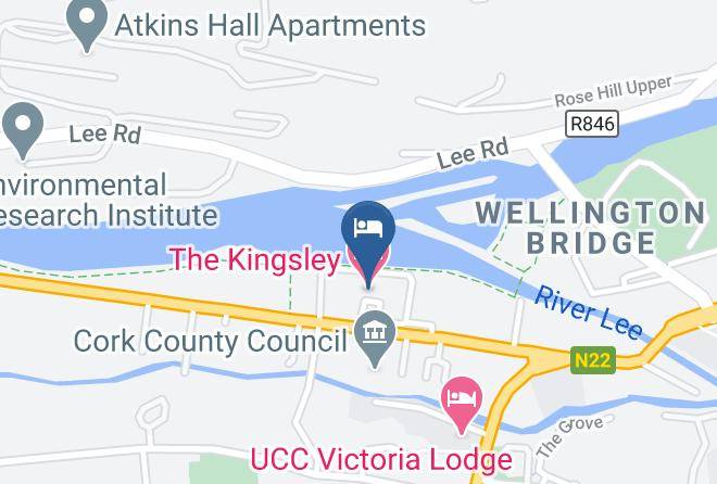 Cork - The Kingsley Hotel Maps